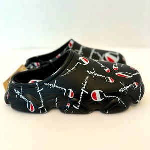 Champion Men’s Super Meloso warped slides NWT Black Size 7. Box not included